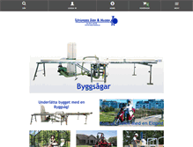 Tablet Screenshot of lovangersmaskin.se